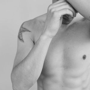 Minimalist fitness studio with modern lighting and clean lines